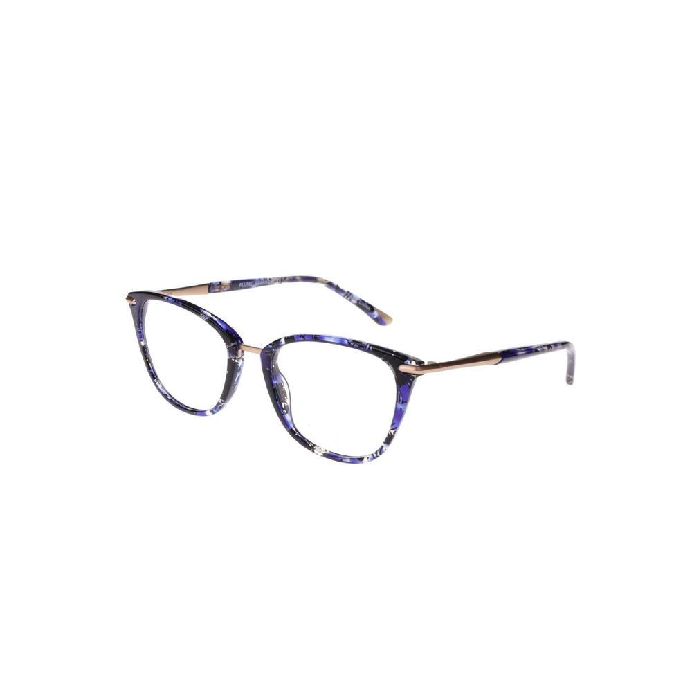 NEW Thin & Light QUILL Blue SPARROW Eyeglasses 49/18/140 with Case